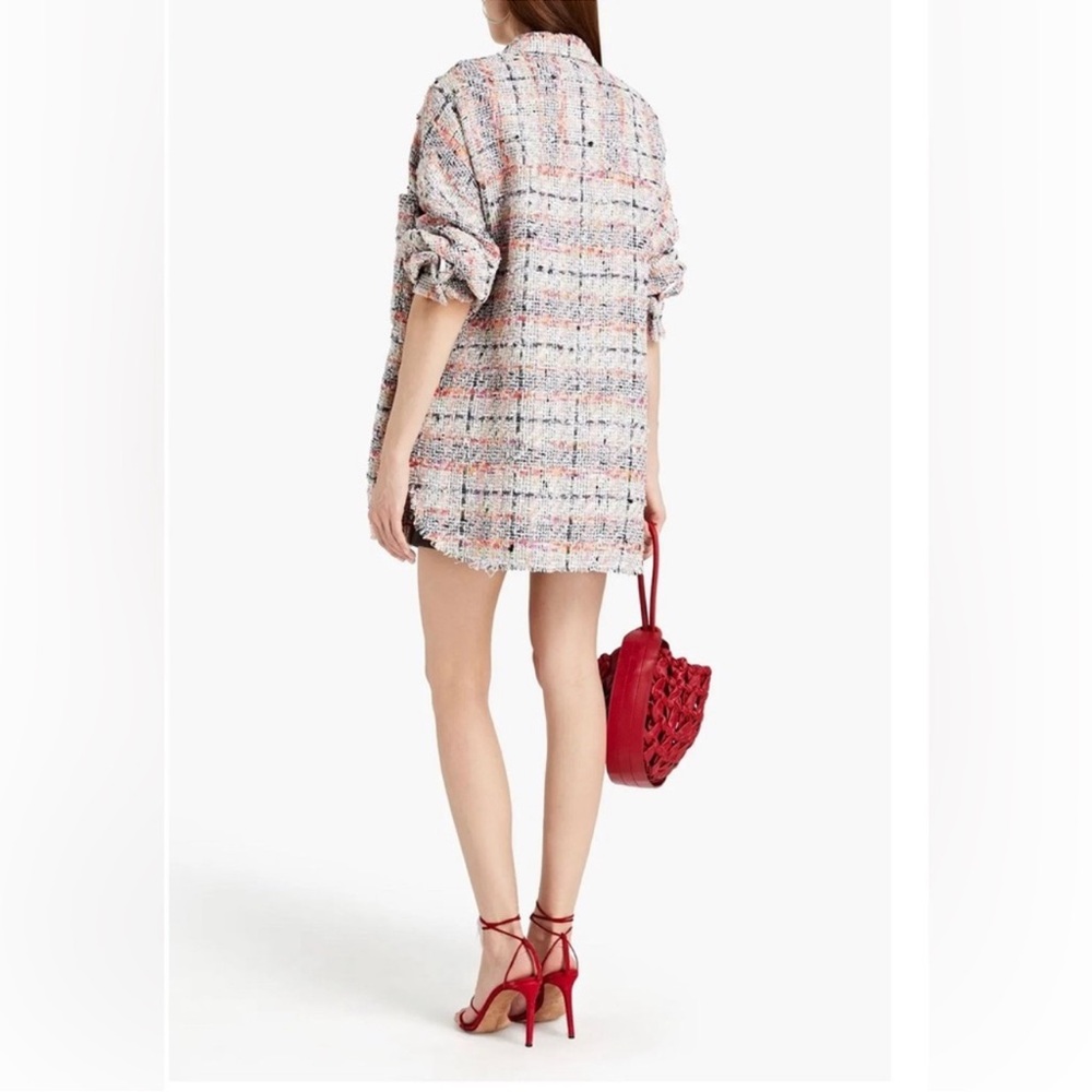 IRO Mekkie Tweed Oversized Shirt Jacket - Picture 6 of 11